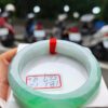 芙蓉種飄綠正圈厚庄手鐲