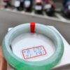 芙蓉種飄綠正圈厚庄手鐲