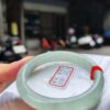 冰種起膠飄綠花正圈手鐲