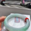 芙蓉種飄綠正圈厚庄手鐲
