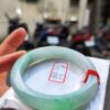 芙蓉種飄綠正圈厚庄手鐲