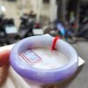 濃紫羅蘭正圈寬版手鐲