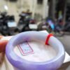 濃紫羅蘭正圈寬版手鐲