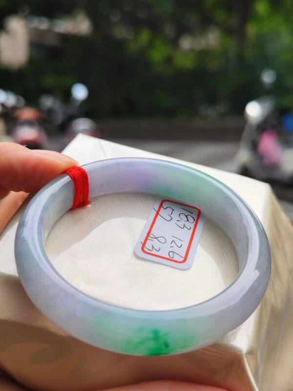 芙蓉種紫羅蘭春帶彩正圈厚庄手鐲