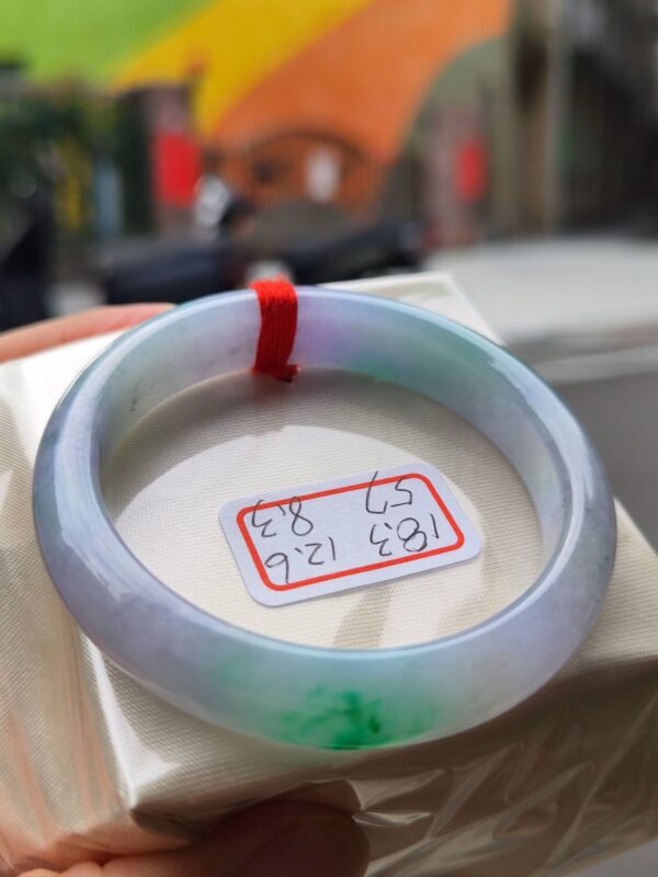 芙蓉種紫羅蘭春帶彩正圈厚庄手鐲