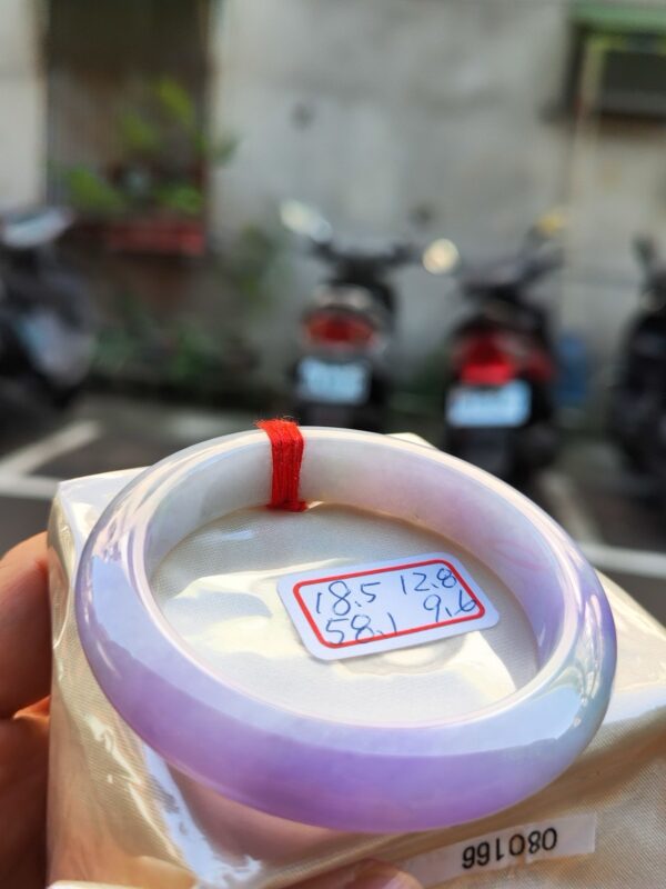 芙蓉種濃紫羅蘭正圈厚庄手鐲