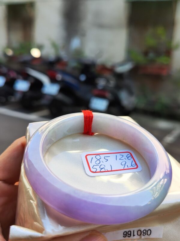 芙蓉種濃紫羅蘭正圈厚庄手鐲