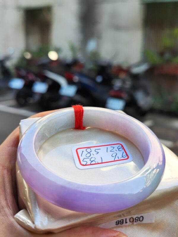 芙蓉種濃紫羅蘭正圈厚庄手鐲