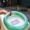 超大手圍20.4圍滿綠正圈厚庄手鐲