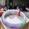 濃紫羅蘭春彩正圈寬版厚庄手鐲