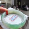冰種芙蓉飄正陽綠 正圈手鐲