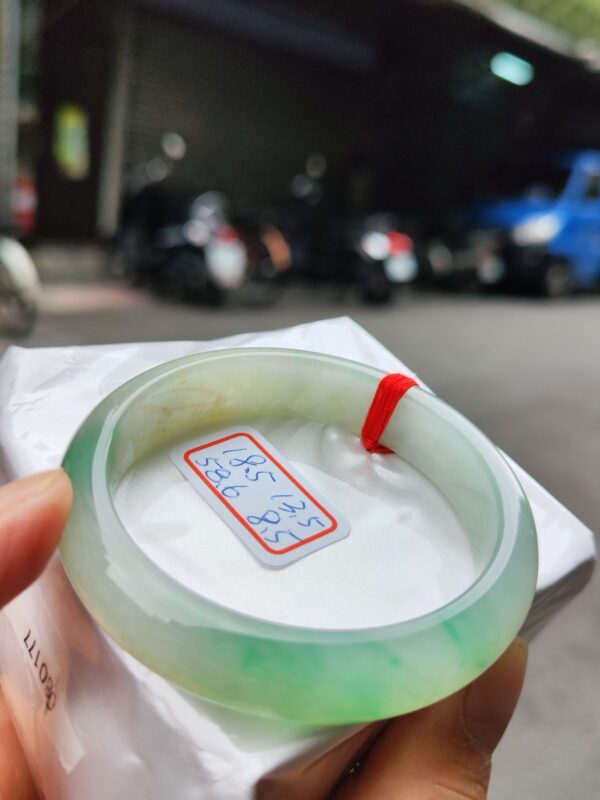 冰種芙蓉飄正陽綠 正圈手鐲