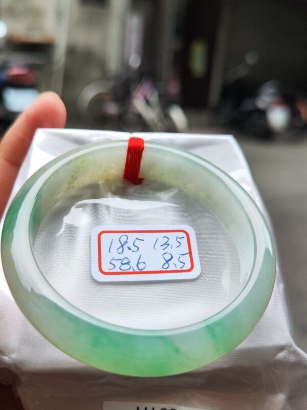 冰種芙蓉飄正陽綠 正圈手鐲
