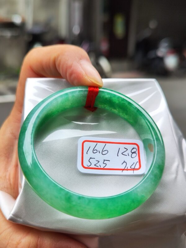 滿色正陽綠正圈手鐲
