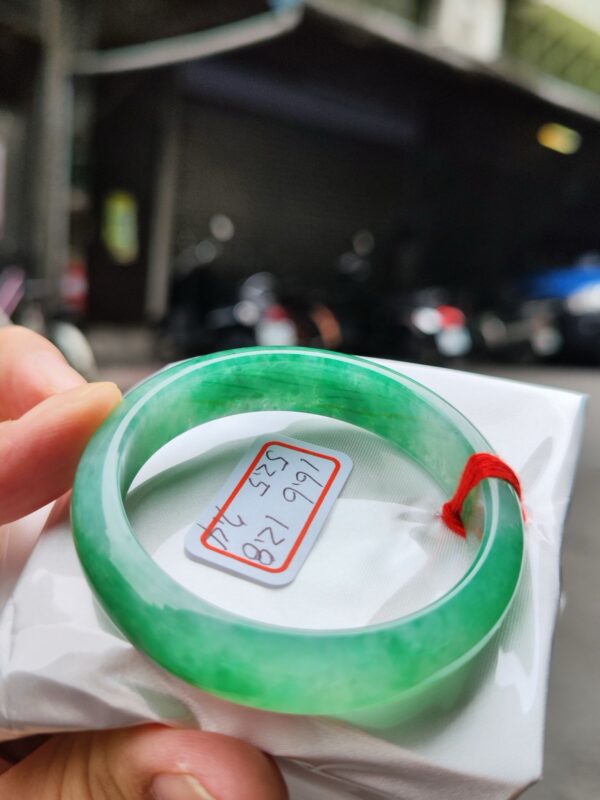 滿色正陽綠正圈手鐲