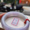 濃豔粉紫羅蘭正圈厚庄手鐲