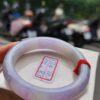 濃豔粉紫羅蘭正圈厚庄手鐲