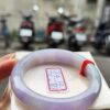 濃豔粉紫羅蘭正圈厚庄手鐲