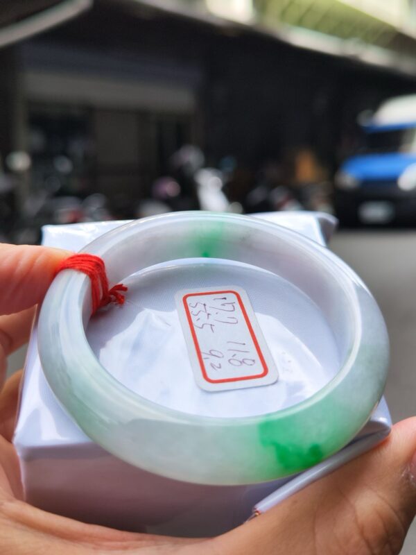 飄正陽綠 正圈厚庄手鐲