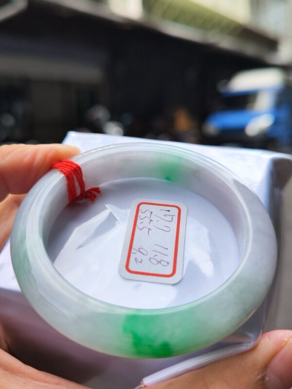 飄正陽綠 正圈厚庄手鐲