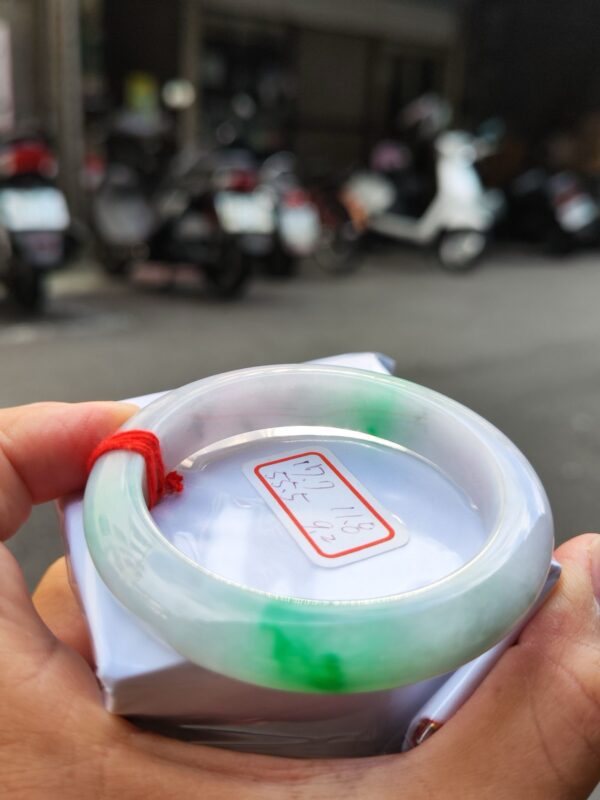 飄正陽綠 正圈厚庄手鐲