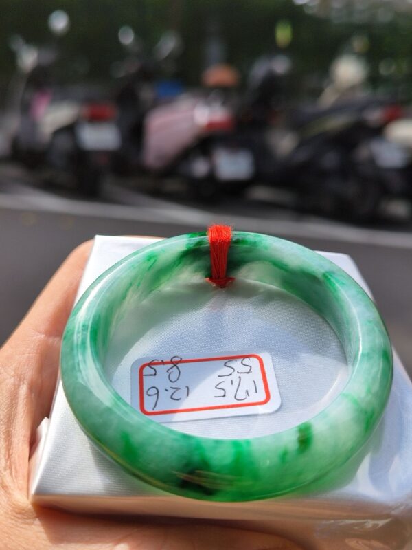 飄正陽綠正圈厚庄手鐲