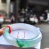 冰種飄綠花正圈厚庄手鐲