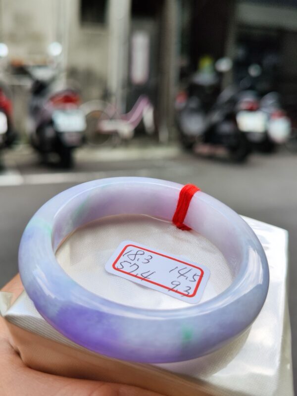 濃艷紫羅蘭春彩正圈手鐲