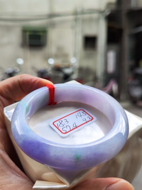 濃艷紫羅蘭春彩正圈手鐲