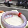 濃艷粉紫羅蘭正圈手鐲