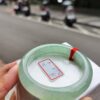 冰種起膠滿綠正圈厚庄手鐲