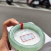 冰種起膠滿綠正圈厚庄手鐲