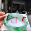 冰種飄綠正圈手鐲