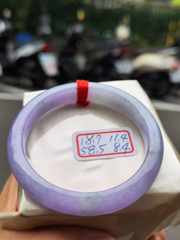 濃紫羅蘭正圈手鐲