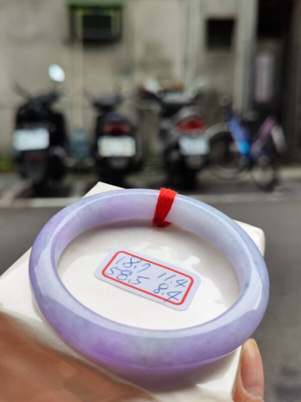 濃紫羅蘭正圈手鐲
