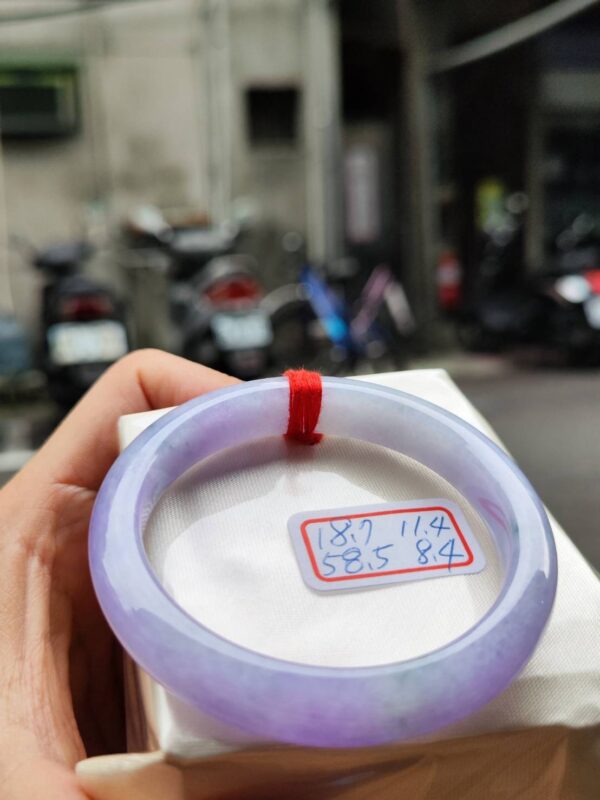 濃紫羅蘭正圈手鐲