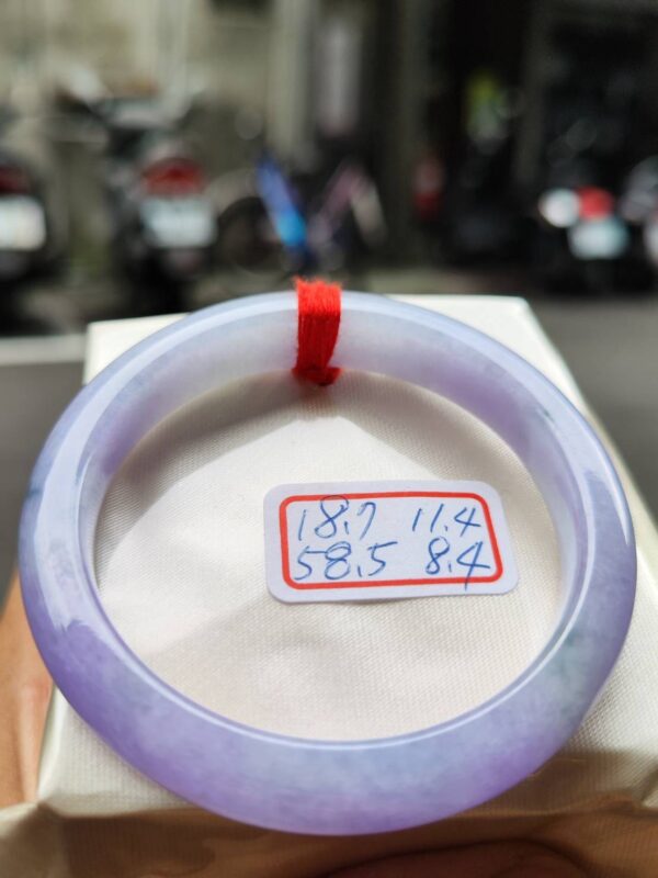 濃紫羅蘭正圈手鐲
