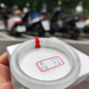 放光玻璃種白月光正圈圓骨手鐲