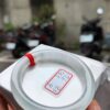 放光玻璃種白月光正圈圓骨手鐲