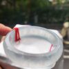 木拿頂級放光玻璃種正圈寬版厚庄手鐲
