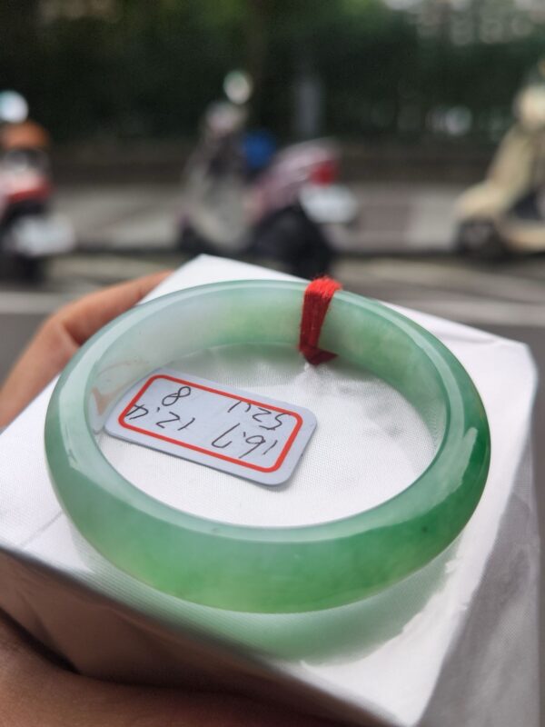 芙蓉種飄陽綠正圈手鐲