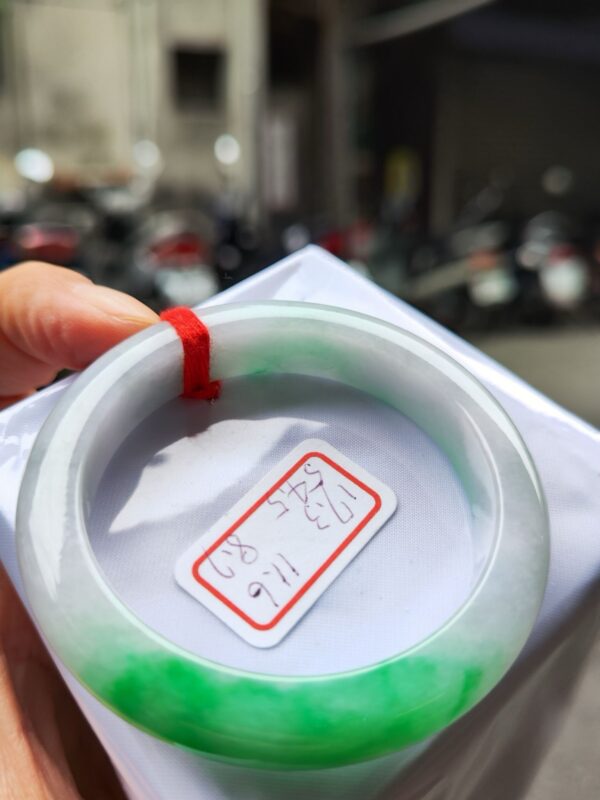 飄正陽綠 正圈厚庄手鐲
