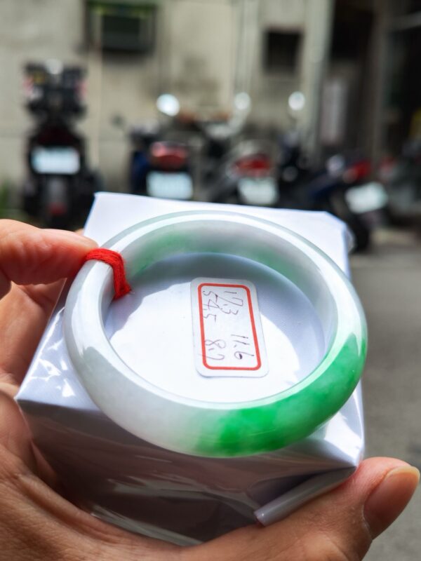 飄正陽綠 正圈厚庄手鐲