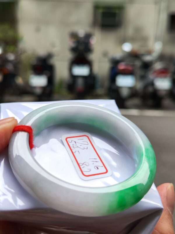 飄正陽綠 正圈厚庄手鐲