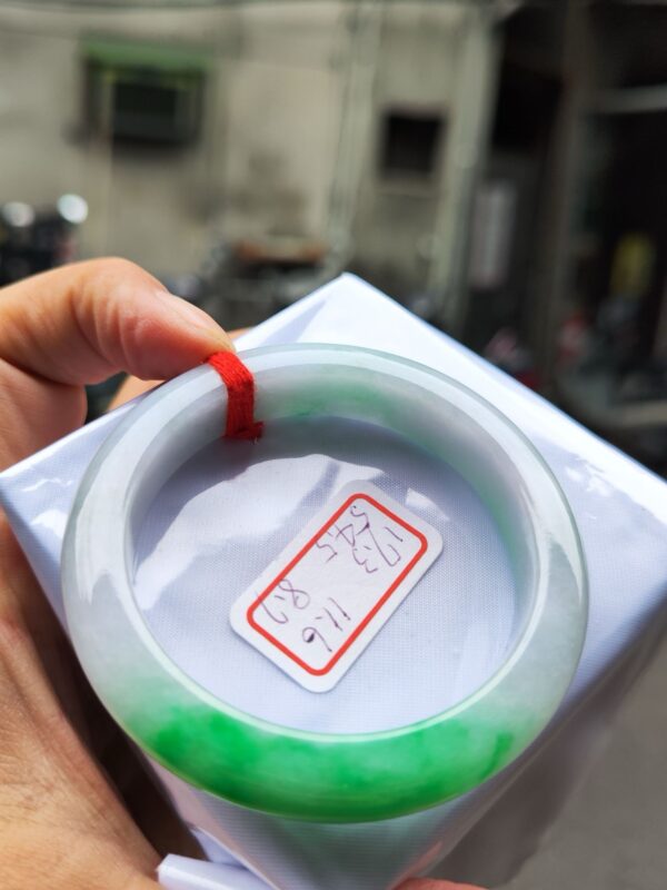 飄正陽綠 正圈厚庄手鐲