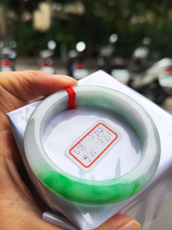 飄正陽綠 正圈厚庄手鐲