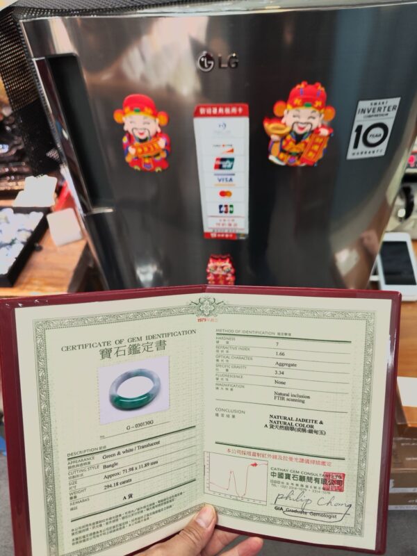 飄正陽綠 正圈厚庄手鐲