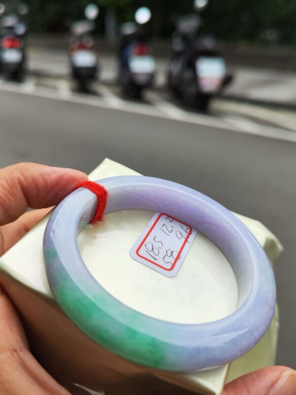 紫羅蘭春帶彩正圈厚庄手鐲