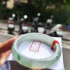 放光玻璃種飄綠正圈手鐲