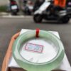 冰種起光膠感十足果綠正圈厚庄手鐲